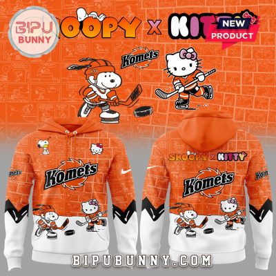 Fort Wayne Komets Snoopy x Hello Kitty Hoodie And Pants