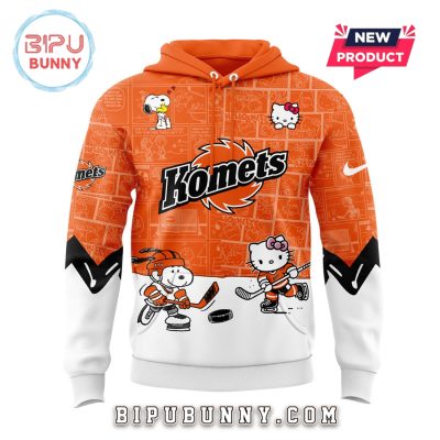 Fort Wayne Komets Snoopy x Hello Kitty Hoodie And Pants