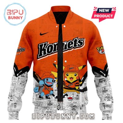 Fort Wayne Komets x Pokémon 2025 Baseball Jacket