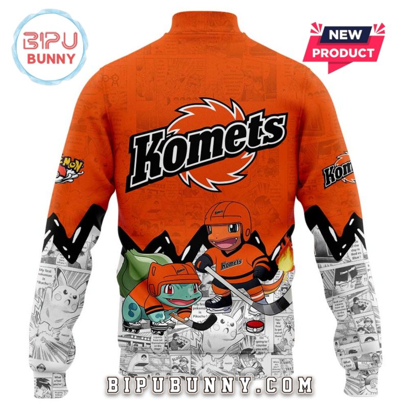 Fort Wayne Komets x Pokémon 2025 Baseball Jacket