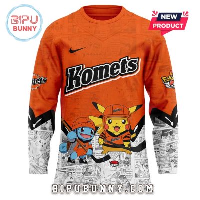 Fort Wayne Komets x Pokémon 2025 Hockey Jersey