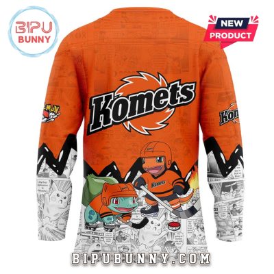 Fort Wayne Komets x Pokémon 2025 Hockey Jersey