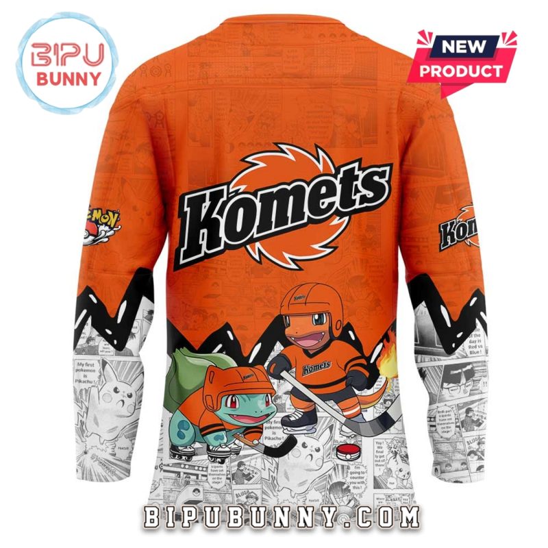Fort Wayne Komets x Pokémon 2025 Hockey Jersey