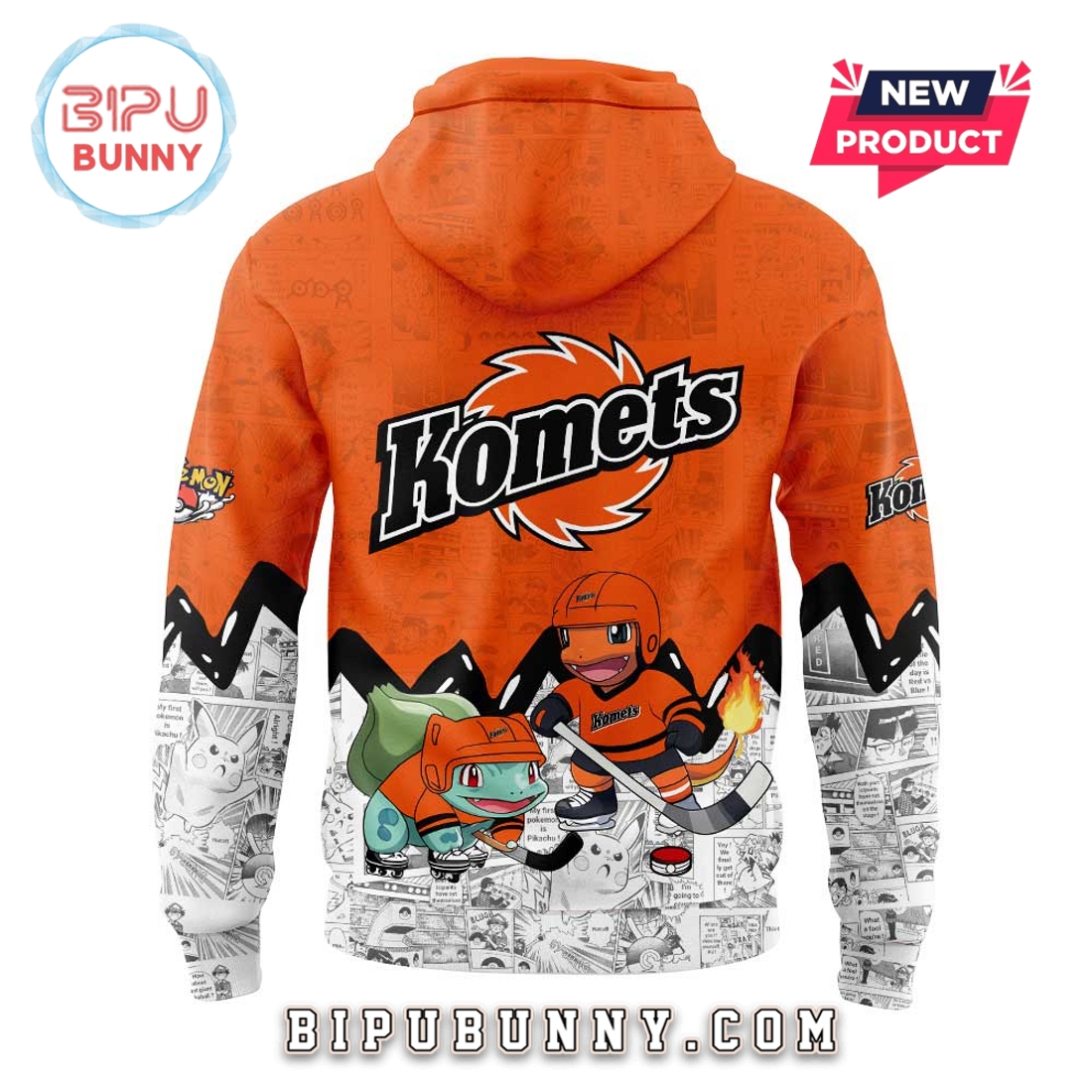 Fort Wayne Komets x Pokémon 2025 Hoodie And Pants Fort Wayne Komets x Pokémon 2025 Hoodie And Pants