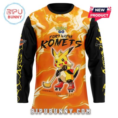 Fort Wayne Komets x Pokémon GO Hockey Jersey