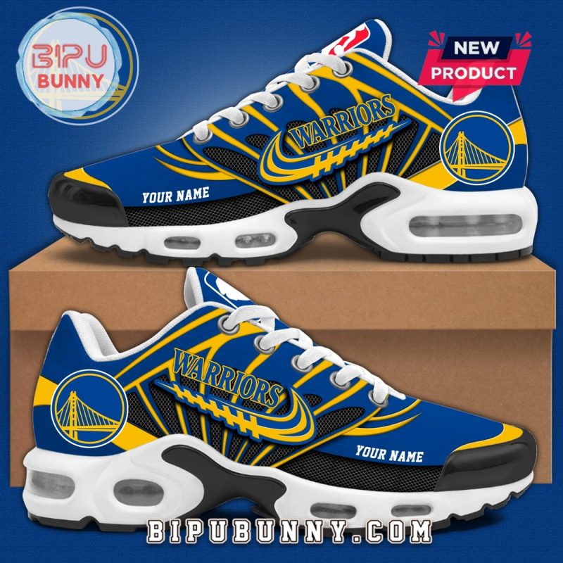 Golden State Warriors NBA 2025 Custom Air Max Plus Sneakers