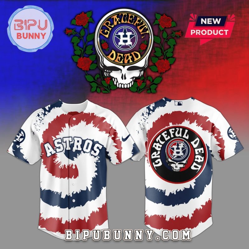 Houston Astros MLB x Grateful Dead Baseball Jersey