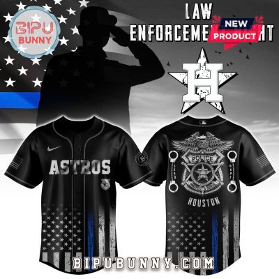 Houston Astros MLB x Law Enforcement Night Baseball Jersey