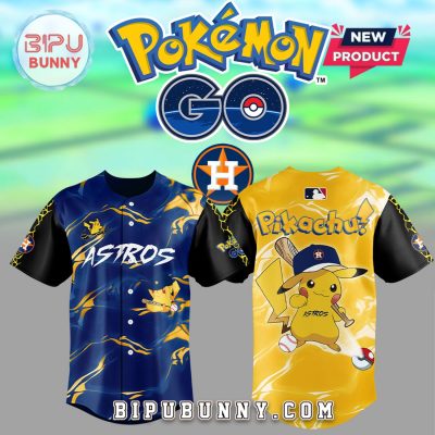 Houston Astros x Pokémon GO Baseball Jersey