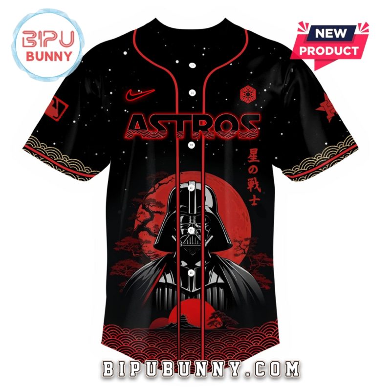 Houston Astros x Star Wars Night Game Baseball Jersey