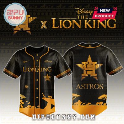 Houston Astros x The Lion King Exclusive Baseball Jersey