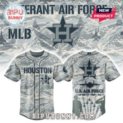 Houston Astros x Veteran Air Force 2025 Baseball Jersey