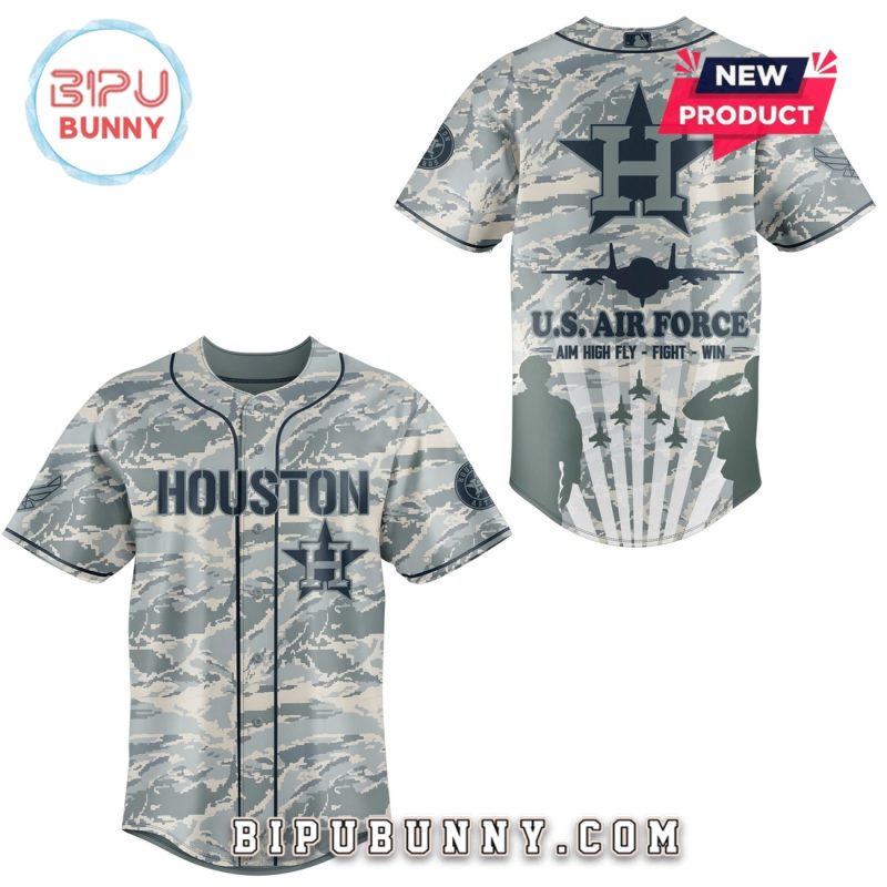 Houston Astros x Veteran Air Force 2025 Baseball Jersey
