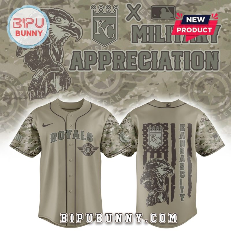 Kansas City Royals MLB x Veteran U.S 2025 Baseball Jersey