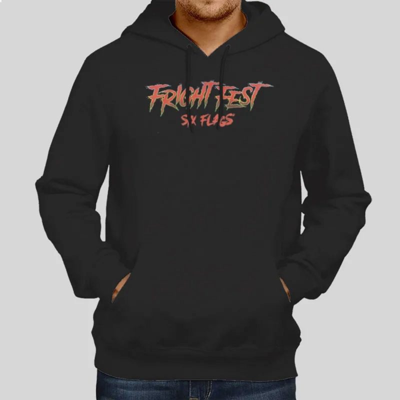 Killer Clown Six Flag Fright Fest Hoodie