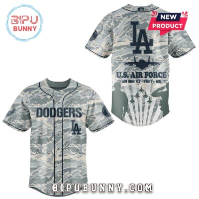 LA Dodgers x Veteran Air Force 2025 Baseball Jersey