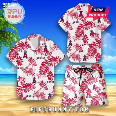Los Angeles Angels Beach Outfit Hawaiian Shirt
