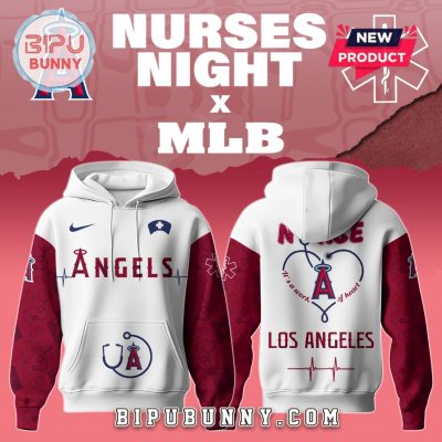 Los Angeles Angels MLB Nurses Game Hoodie And Pants