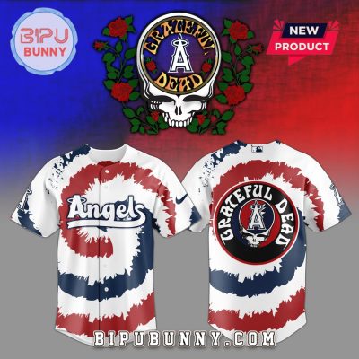 Los Angeles Angels MLB x Grateful Dead Baseball Jersey