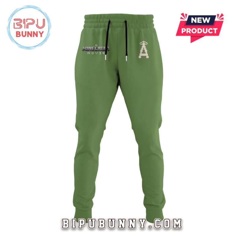 Los Angeles Angels MLB x Minecraft Movie Night Hoodie And Pants