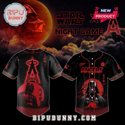 Los Angeles Angels x Star Wars Night Game Baseball Jersey
