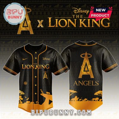 Los Angeles Angels x The Lion King Exclusive Baseball Jersey