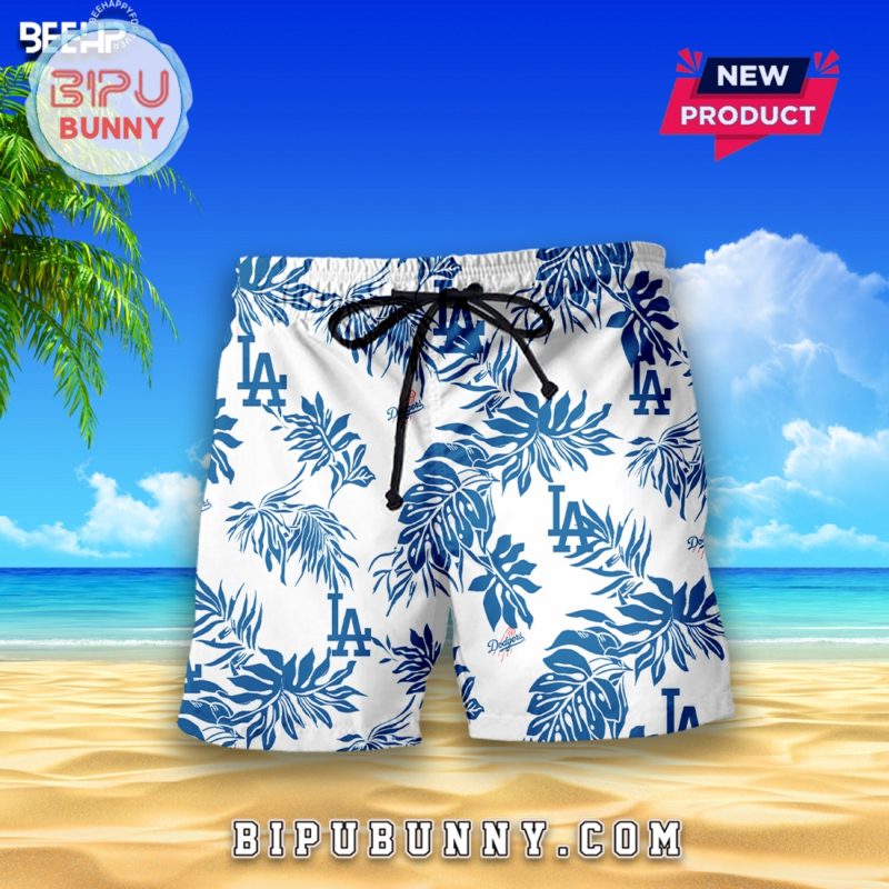 Los Angeles Dodgers Beach Outfit Hawaiian Shirt