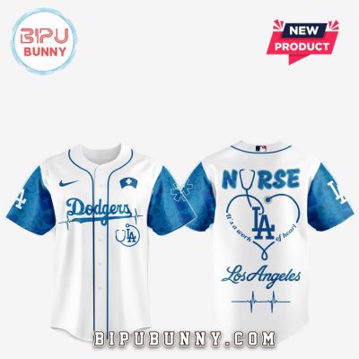Los Angeles Dodgers MLB Nurses Game Night Baseball Jersey