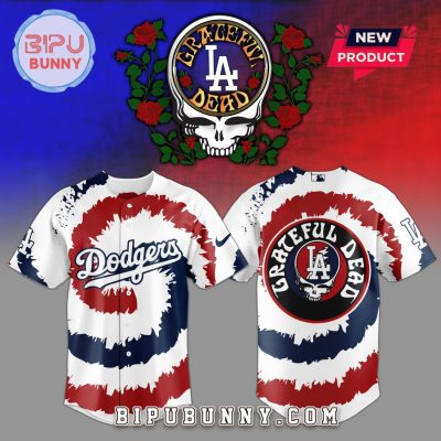 Los Angeles Dodgers MLB x Grateful Dead Baseball Jersey