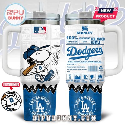 Los Angeles Dodgers x Snoopy Stanley Tumbler 40oz