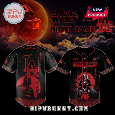 Los Angeles Dodgers x Star Wars Night Game Baseball Jersey