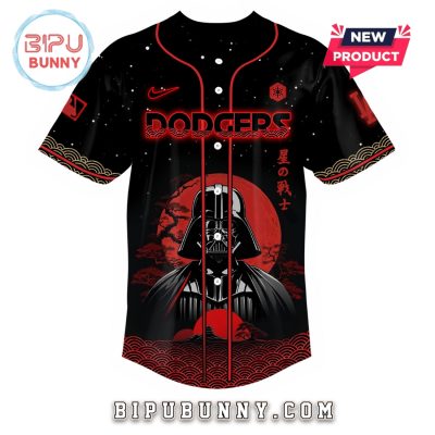 Los Angeles Dodgers x Star Wars Night Game Baseball Jersey