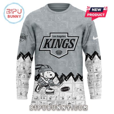 Los Angeles Kings 75th Anniversary of Peanuts Hockey Jersey