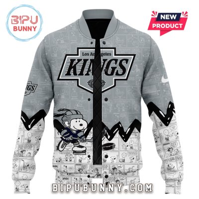 Los Angeles Kings Anniversary of Peanuts Baseball Jacket