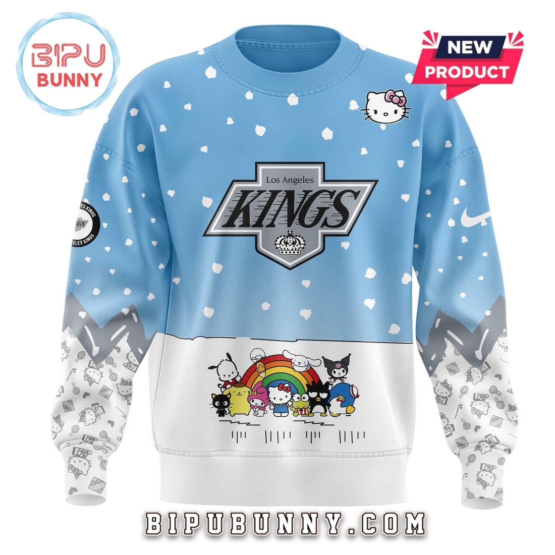Los Angeles Kings x Hello Kitty 2025 Hoodie Los Angeles Kings x Hello Kitty 2025 Hoodie