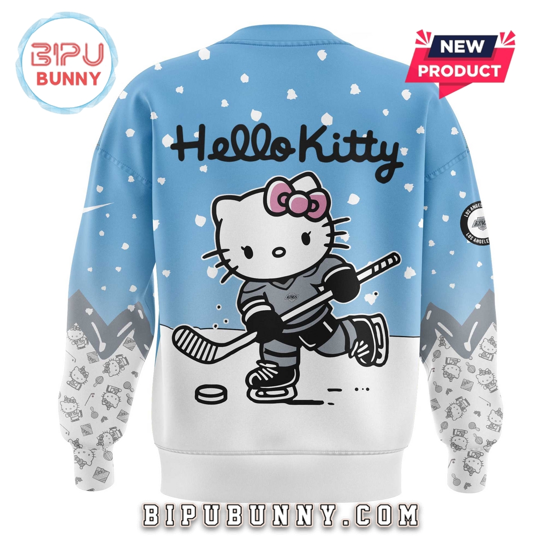 Los Angeles Kings x Hello Kitty 2025 Hoodie Los Angeles Kings x Hello Kitty 2025 Hoodie