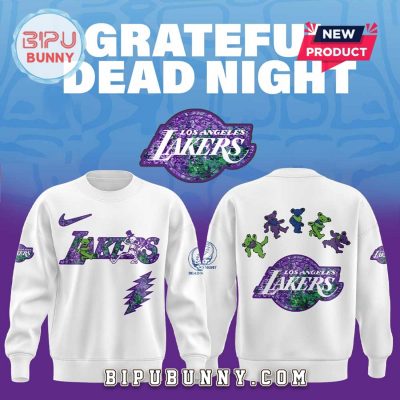 Los Angeles Lakers Grateful Dead Night 2025 Hoodie