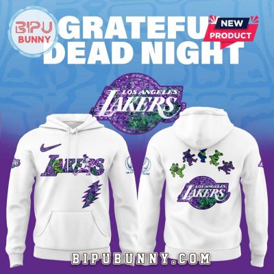Los Angeles Lakers Grateful Dead Night Hoodie And Pants