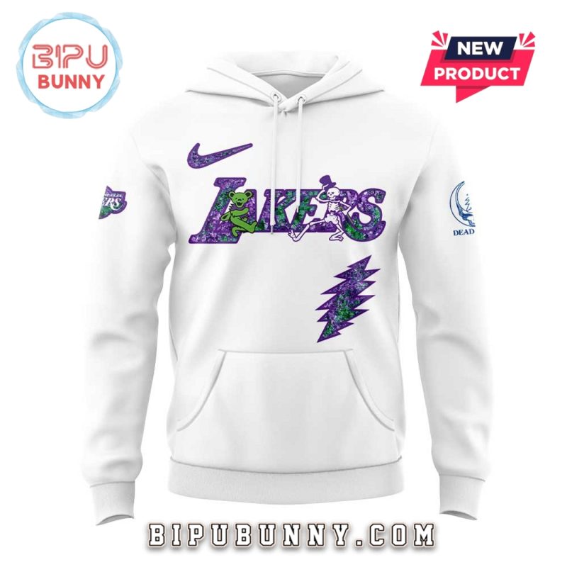 Los Angeles Lakers Grateful Dead Night Hoodie And Pants