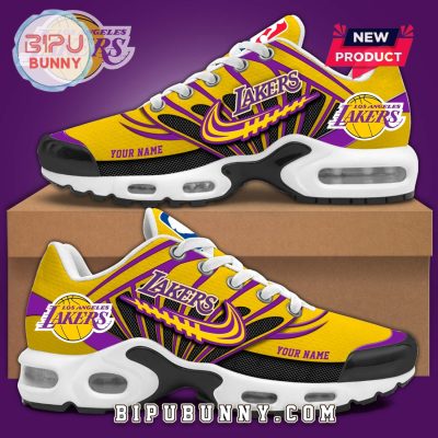 Los Angeles Lakers NBA 2025 Custom Air Max Plus Sneakers