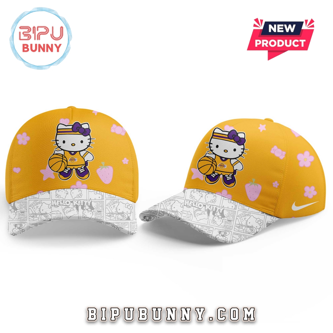 Los Angeles Lakers x Hello Kitty Hoodie And Pants Los Angeles Lakers x Hello Kitty Hoodie And Pants
