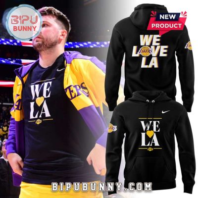 Los Angeles Lakers x Luka Doncic We Love LA Hoodie
