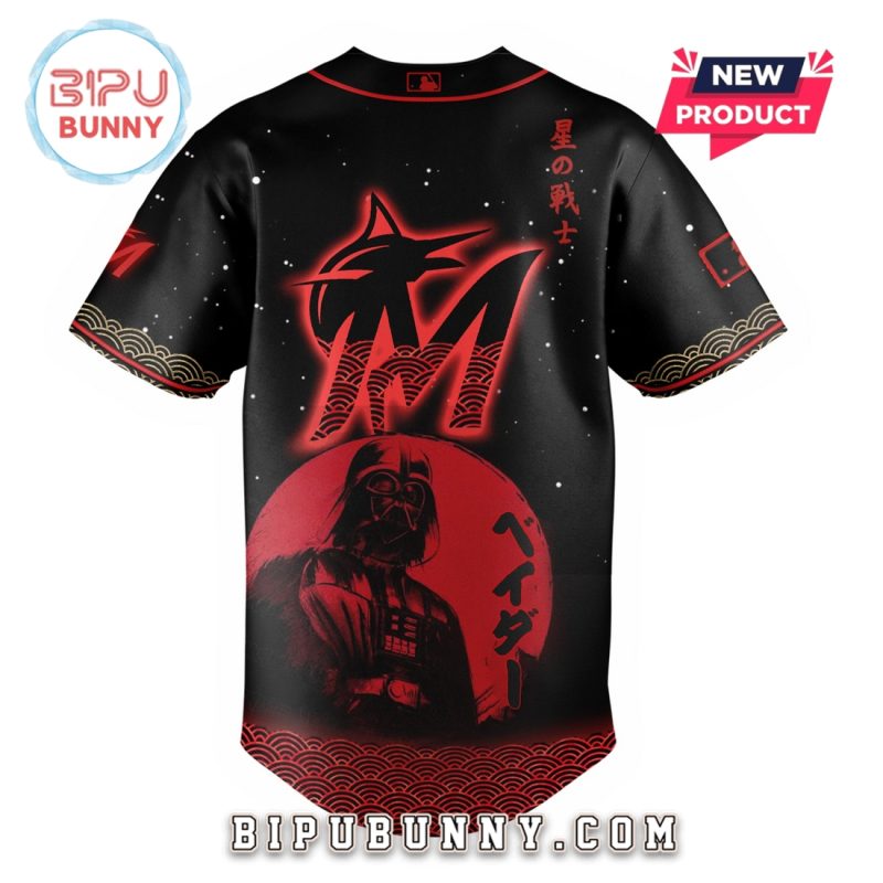 Miami Marlins x Star Wars Night Game Baseball Jersey