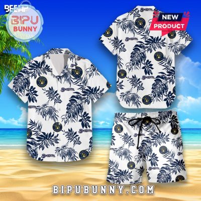 Milwaukee Brewers Beach Outfit Hawaiian Shirt
