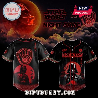 Milwaukee Brewers x Star Wars Night Game Baseball Jersey