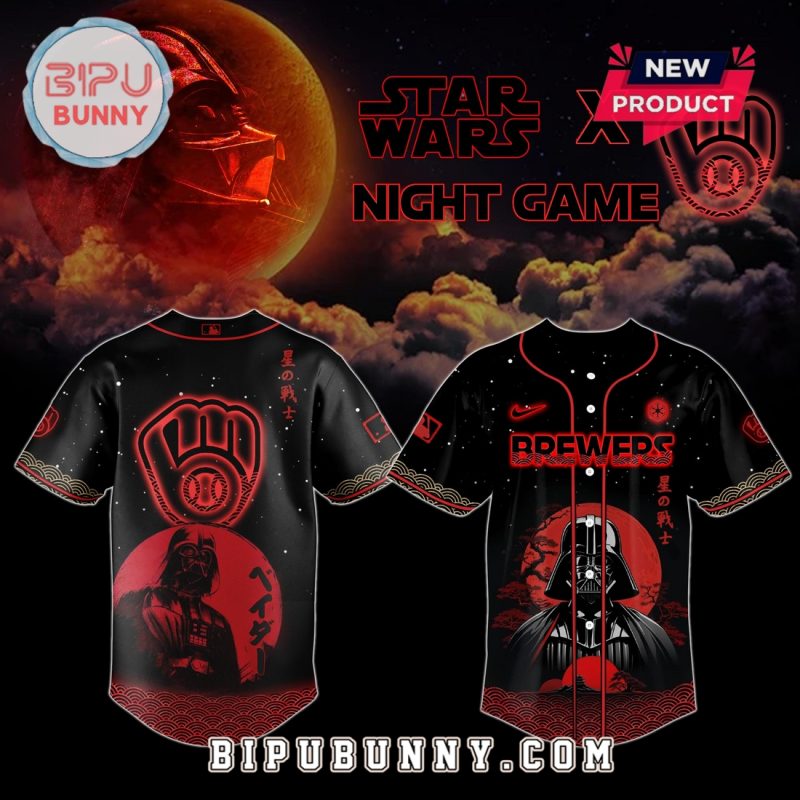 Milwaukee Brewers x Star Wars Night Game Baseball Jersey