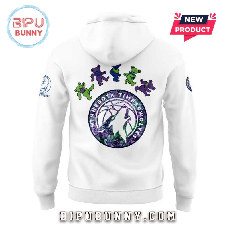 Minnesota Timberwolves Grateful Dead Night Hoodie And Pants