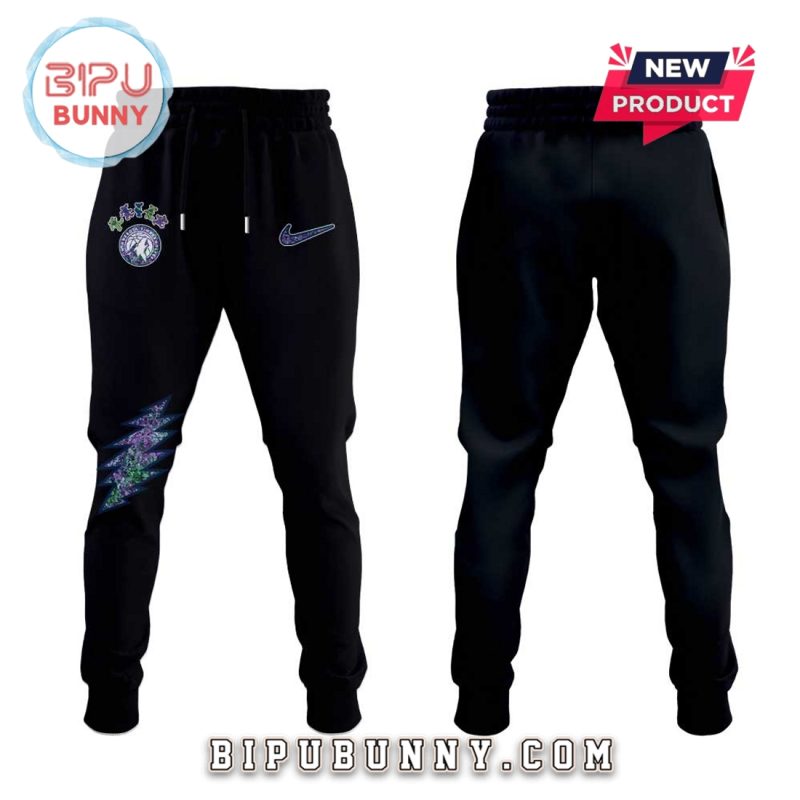 Minnesota Timberwolves Grateful Dead Night Hoodie And Pants