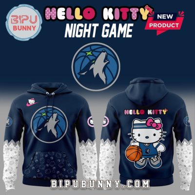 Minnesota Timberwolves x Hello Kitty Game Night Hoodie And Pants