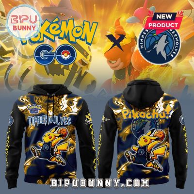 Minnesota Timberwolves x Pokémon GO Hoodie And Pants